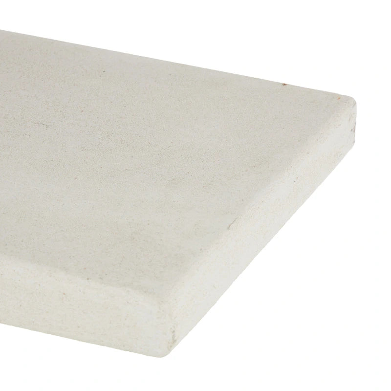 Console en bois en forme de C - Blanc - - 12W x 44L x 25H