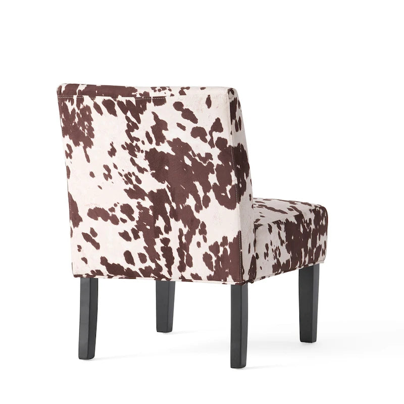 Fauteuil d'appoint contemporain en tissu (lot de 2) par