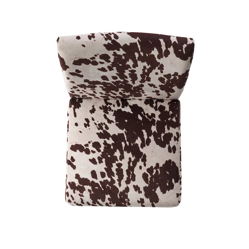 Fauteuil d'appoint contemporain en tissu (lot de 2) par