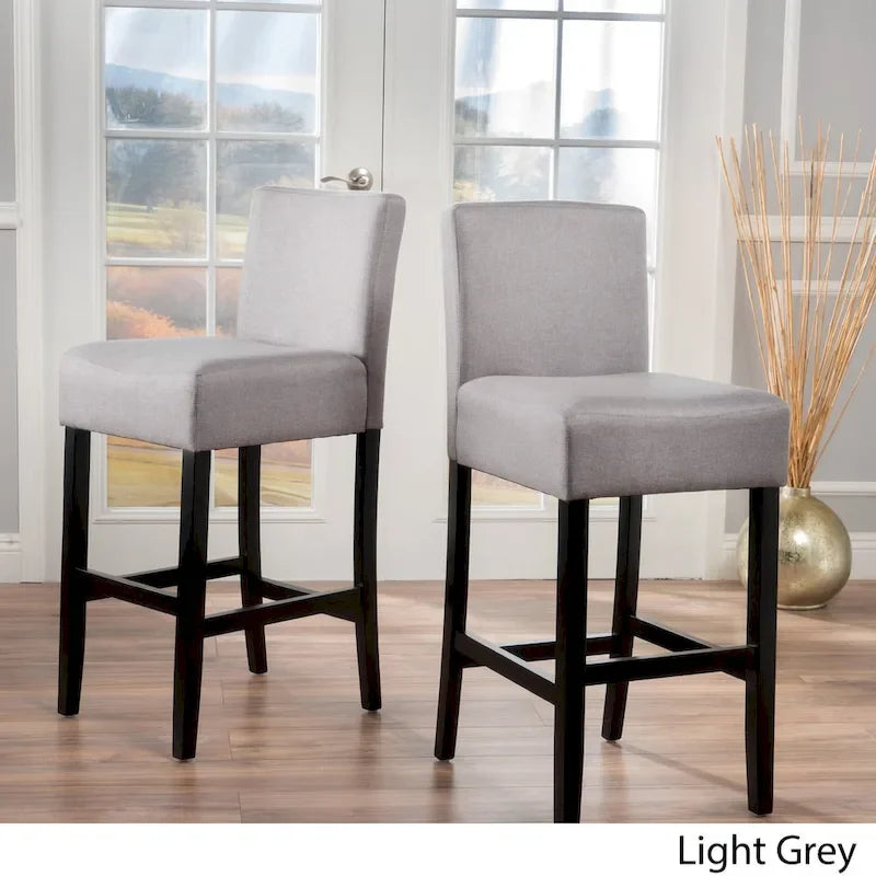 Tabouret de bar en tissu de 30 pouces (ensemble de 2) par
