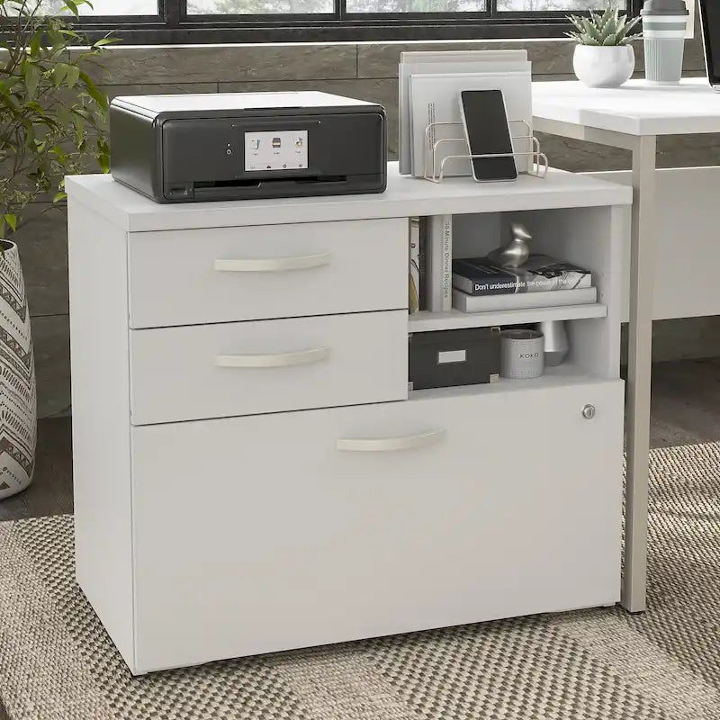 Meuble de Rangement de Bureau avec Tiroirs par