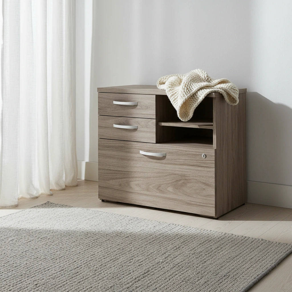Meuble de Rangement de Bureau avec Tiroirs par