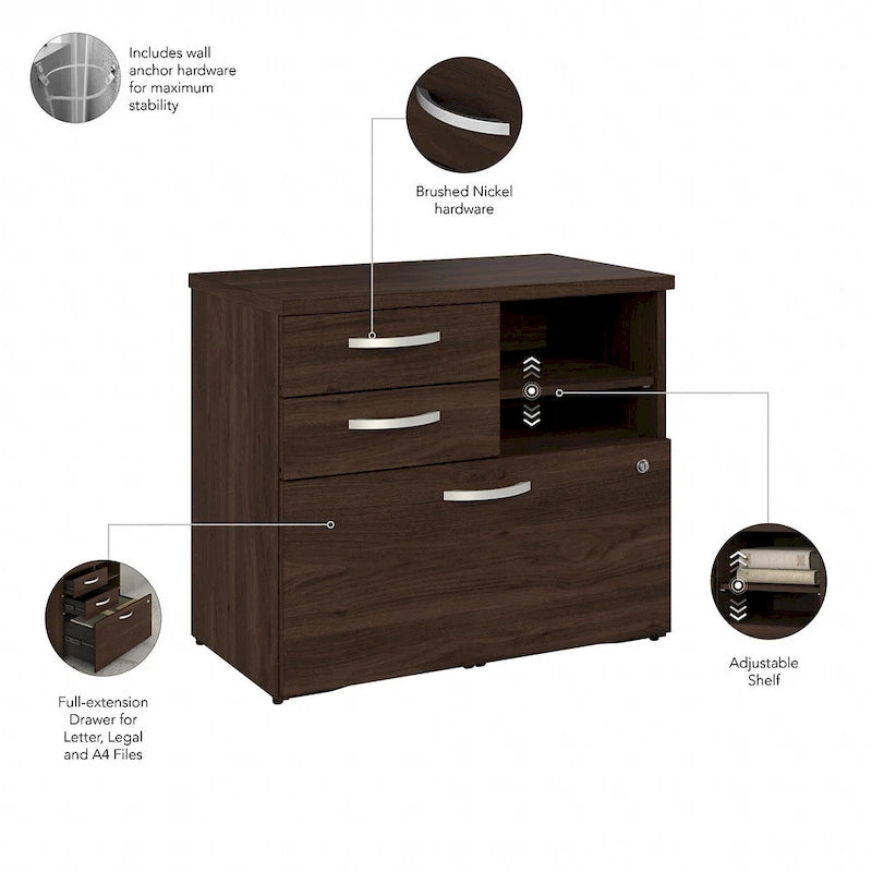 Meuble de Rangement de Bureau avec Tiroirs par