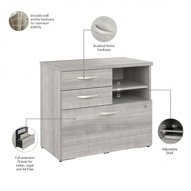 Meuble de Rangement de Bureau avec Tiroirs par
