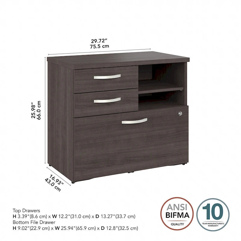 Meuble de Rangement de Bureau avec Tiroirs par