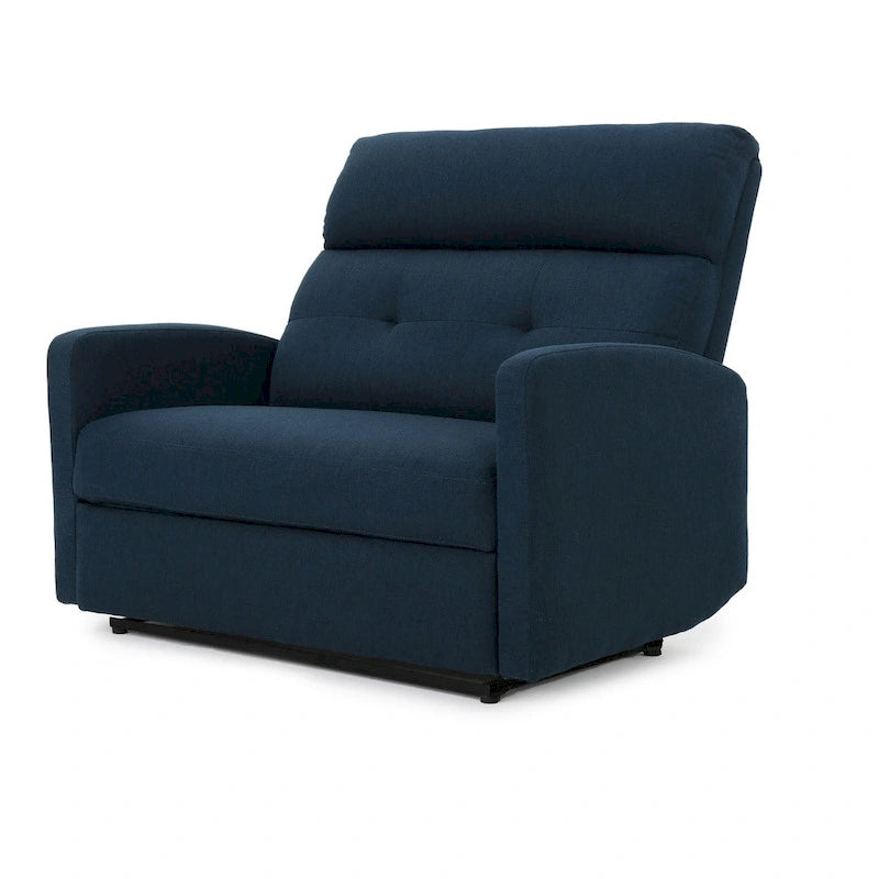 Fauteuil club inclinable 2 places en tissu par