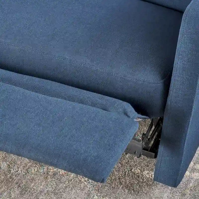 Fauteuil club inclinable 2 places en tissu par