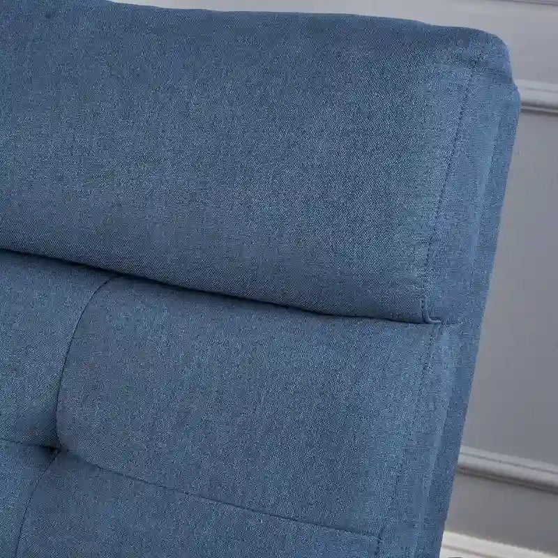 Fauteuil club inclinable 2 places en tissu par