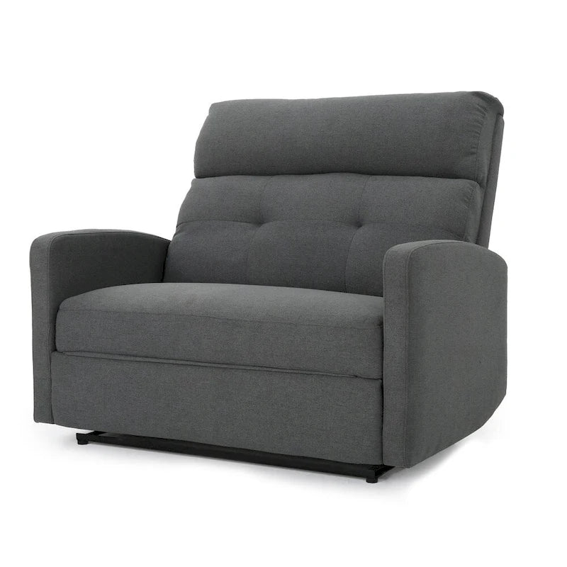 Fauteuil club inclinable 2 places en tissu par