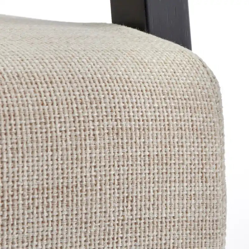 Fauteuil d'appoint en rotin et bois massif
