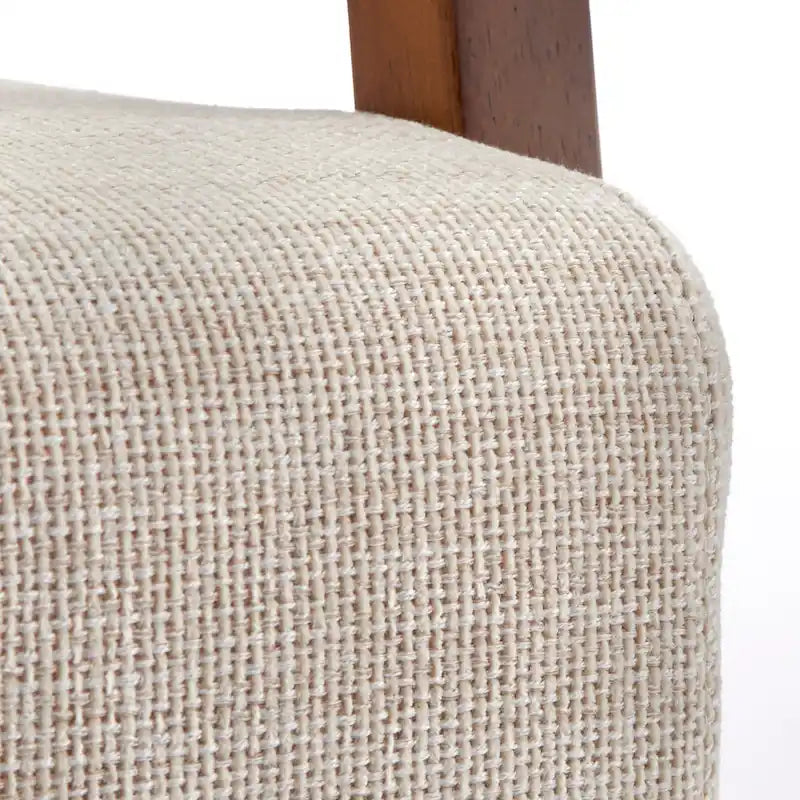 Fauteuil d'appoint en rotin et bois massif