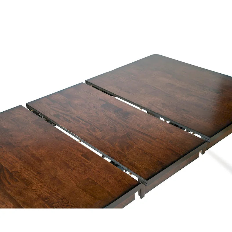 Table de salle à manger extensible Cottage Cherry de 78 pouces