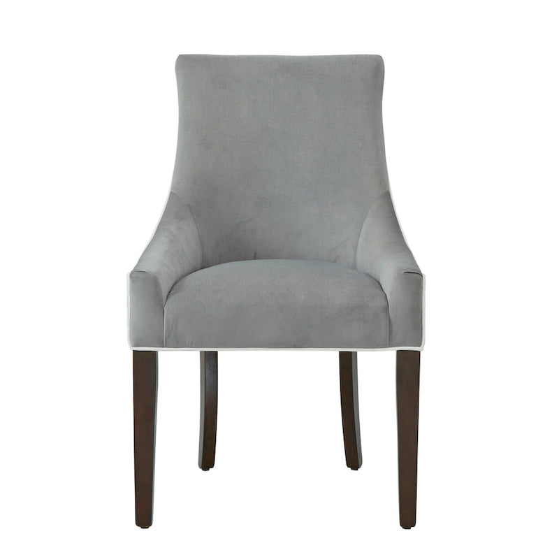 Chaise de salle à manger tapissée par