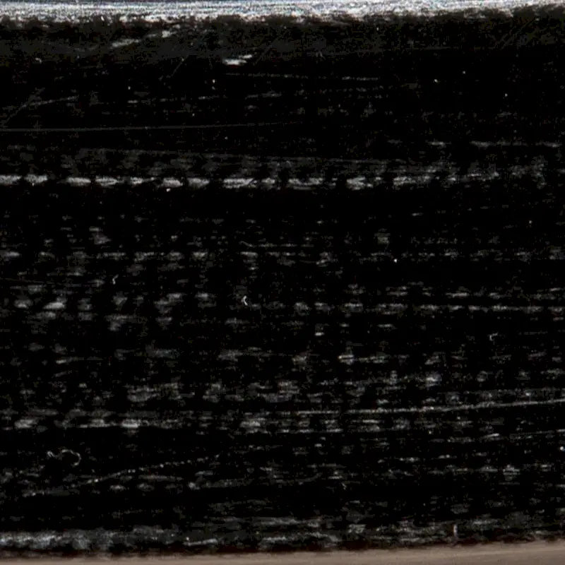 Table basse rectangulaire noire en métal avec plateau en verre et étagère inférieure
