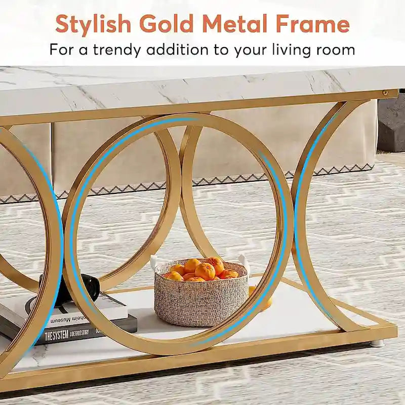 Table basse rectangulaire, tables basses modernes pour salon
