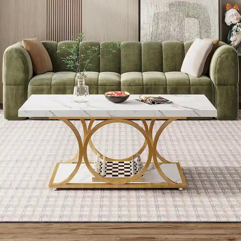Table basse rectangulaire, tables basses modernes pour salon