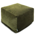 Pouf ottoman d'intérieur en velours