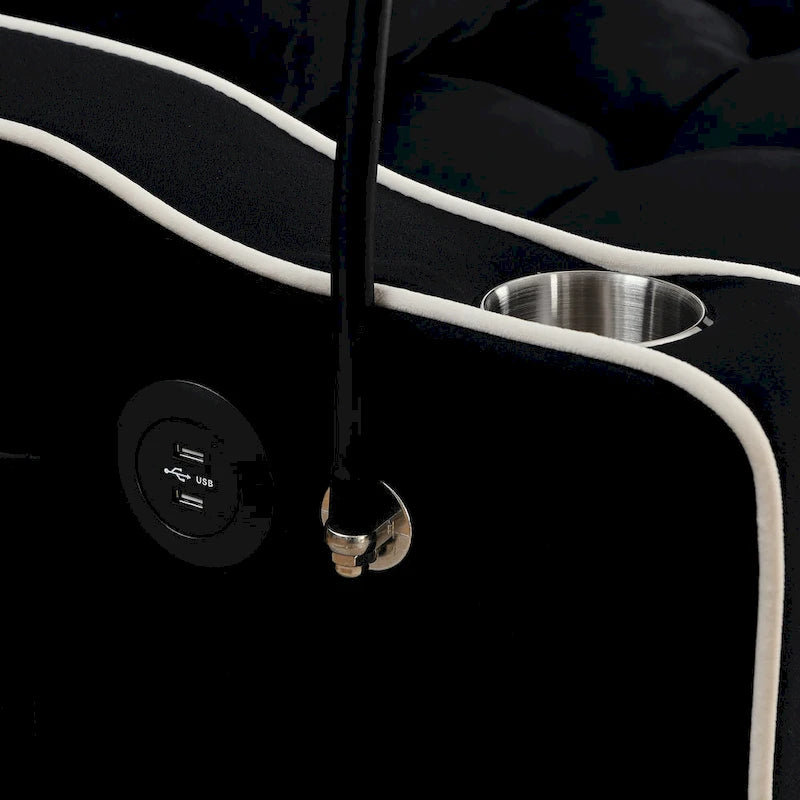 Canapé-lit pliable polyvalent de 55,51 pouces en 3 longueurs
