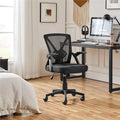Chaise de bureau en maille avec accoudoirs relevables Chaise de bureau confortable - N/A