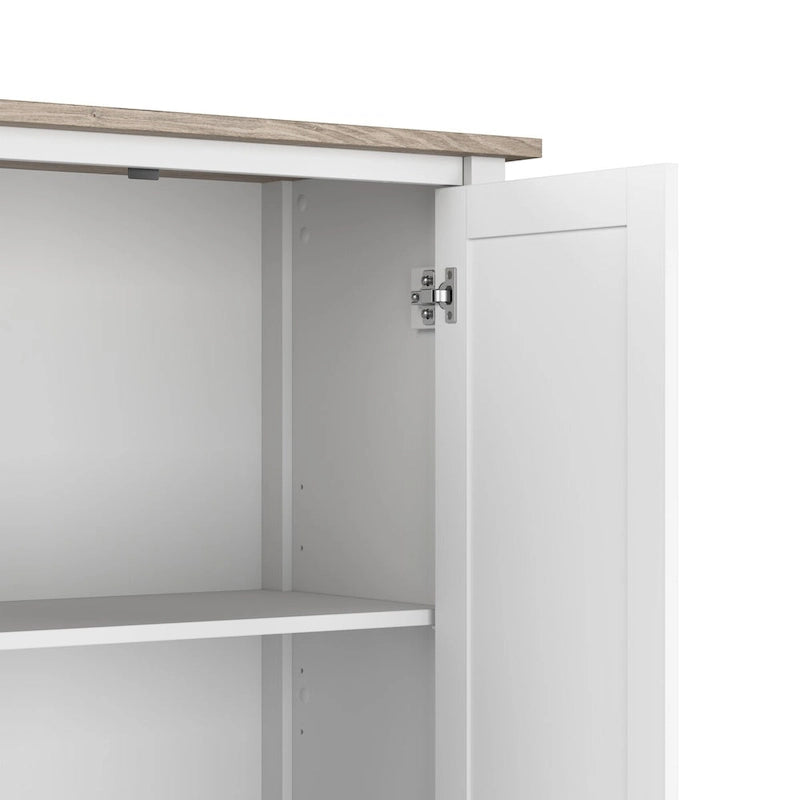 Meuble haut de rangement avec portes par